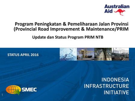 Update dan Status Program PRIM NTB