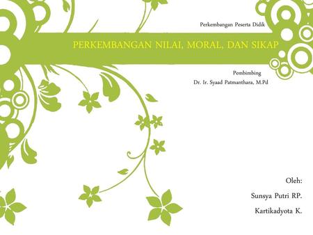 Pembimbing Dr. Ir. Syaad Patmanthara, M.Pd
