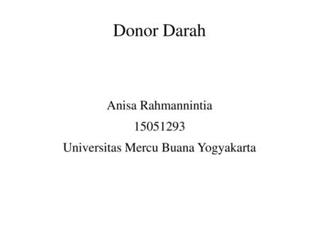 Anisa Rahmannintia Universitas Mercu Buana Yogyakarta