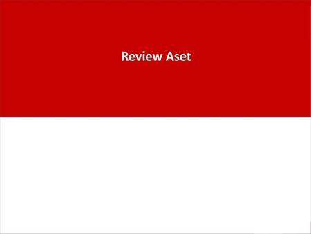 Review Aset.