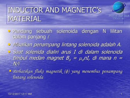 INDUCTOR AND MAGNETIC’s MATERIAL