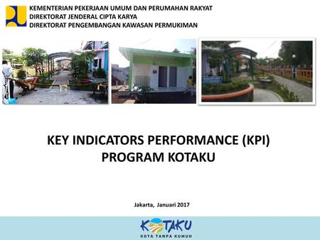KEY INDICATORS PERFORMANCE (KPI) PROGRAM KOTAKU