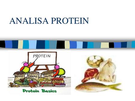 ANALISA PROTEIN.