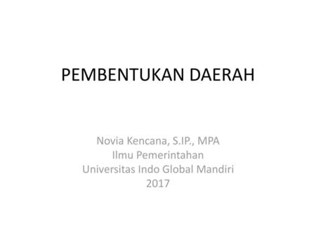 Universitas Indo Global Mandiri
