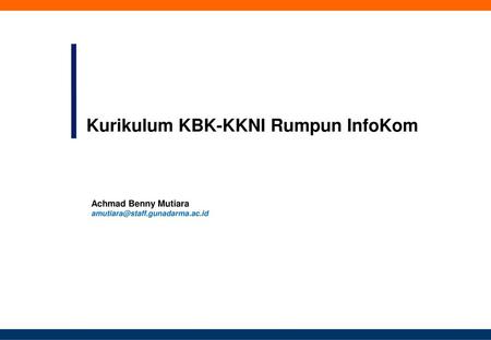 Peran KKNI di NKRI Kerangka Kualifikasi Nasional Indonesia, yang selanjutnya disingkat KKNI, adalah kerangka penjenjangan kualifikasi kompetensi yang.