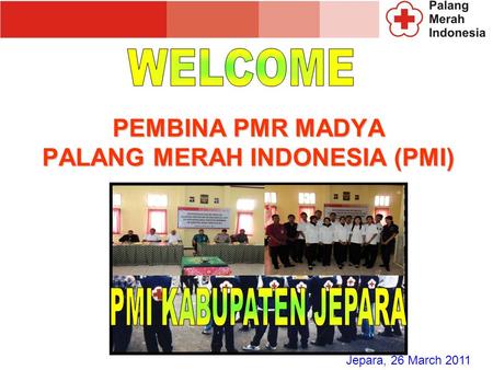 PEMBINA PMR MADYA PALANG MERAH INDONESIA (PMI)