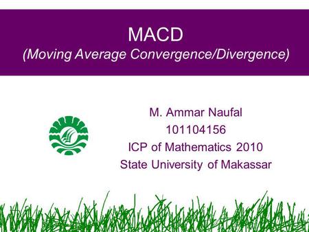 MACD (Moving Average Convergence/Divergence)