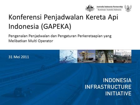 Konferensi Penjadwalan Kereta Api Indonesia (GAPEKA)