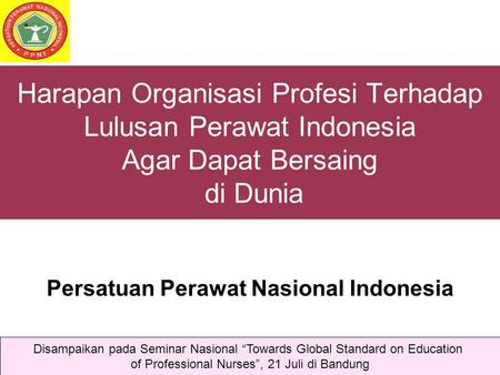 Persatuan Perawat Nasional Indonesia