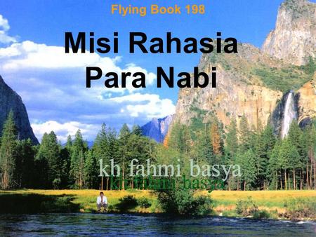 Flying Book 198 Misi Rahasia Para Nabi kh fahmi basya.