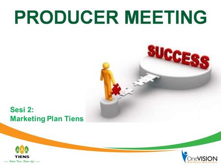 Sesi 2: Marketing Plan Tiens.
