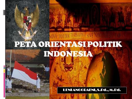 PETA ORIENTASI POLITIK INDONESIA