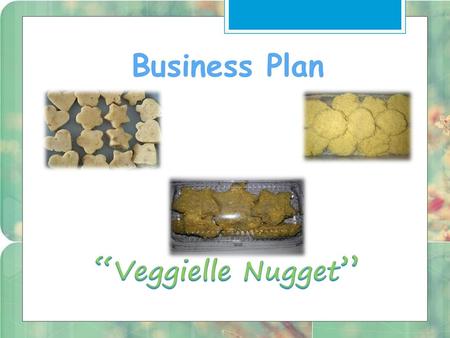 Business Plan “Veggielle Nugget”.