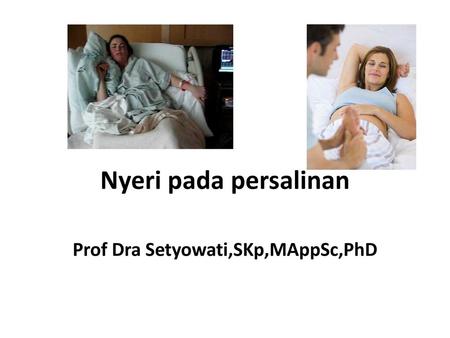 Prof Dra Setyowati,SKp,MAppSc,PhD