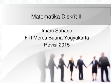 Imam Suharjo FTI Mercu Buana Yogyakarta Revisi 2015