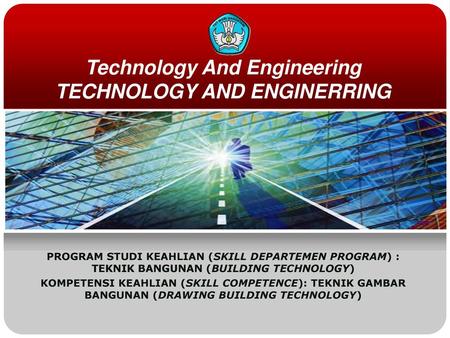 Technology And Engineering TECHNOLOGY AND ENGINERRING