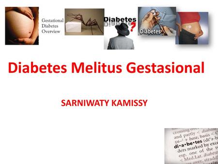 Diabetes Melitus Gestasional