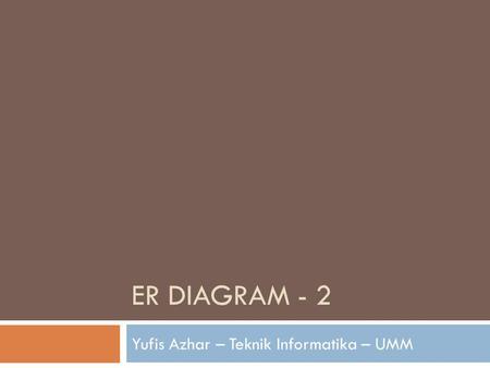 Yufis Azhar – Teknik Informatika – UMM