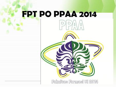 FPT PO PPAA 2014.