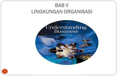 Copyright © 2005 by South-Western, a division of Thomson Learning, Inc. All rights reserved. BAB V LINGKUNGAN ORGANISASI 1.