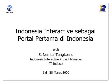 Indonesia Interactive sebagai Portal Pertama di Indonesia