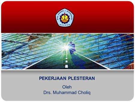 Oleh Drs. Muhammad Choliq
