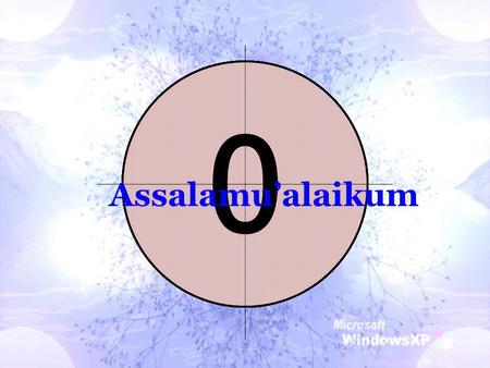 3 2 1 10 4 9 5 8 7 6 Assalamu’alaikum 1.
