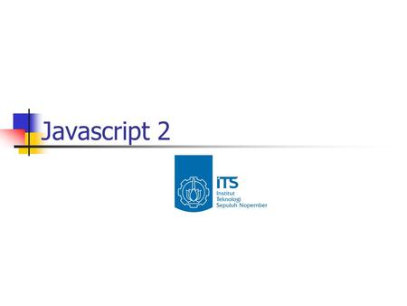 Javascript 2.