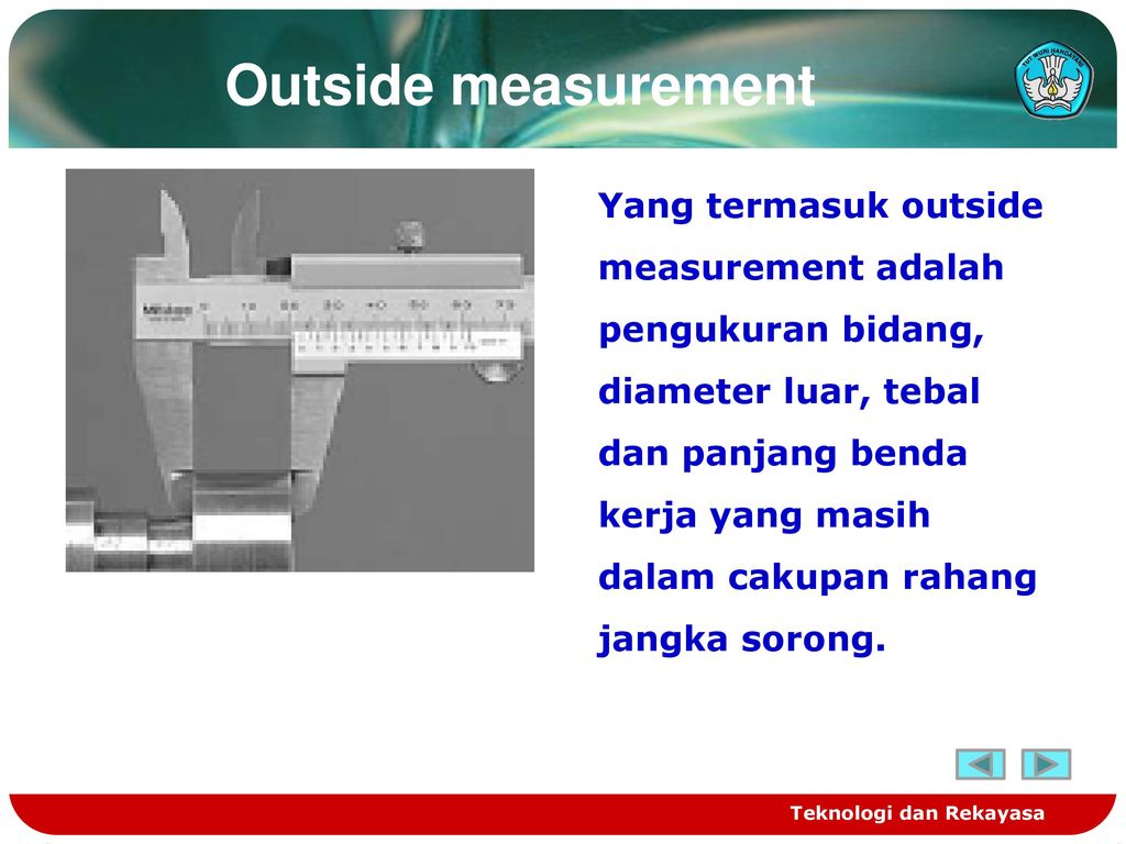 Outside measurement