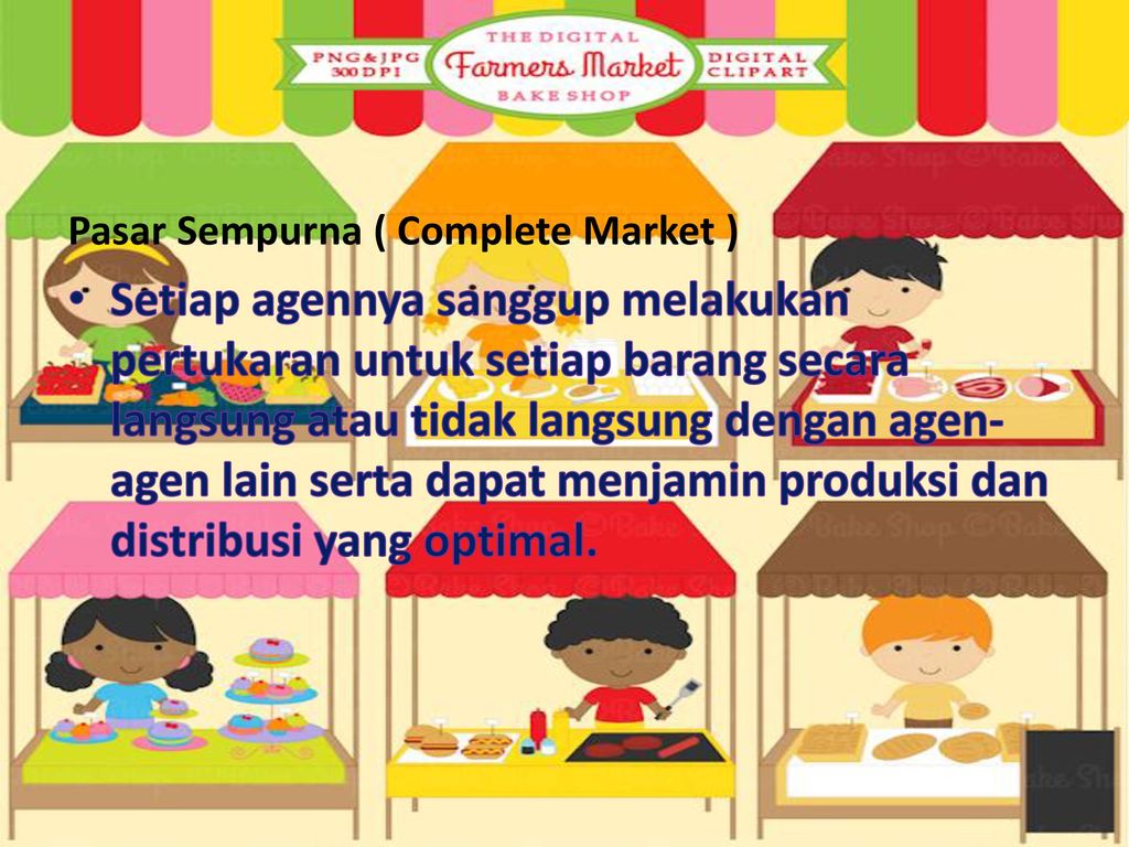 Pasar Sempurna ( Complete Market )