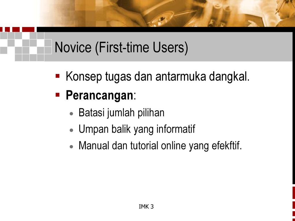 Novice (First-time Users)