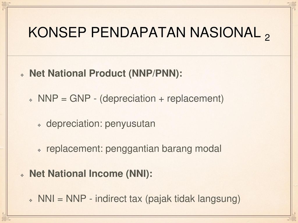 konsep pendapatan nasional 2