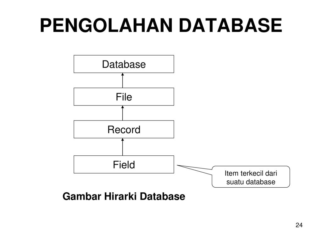 Gambar Hirarki Database
