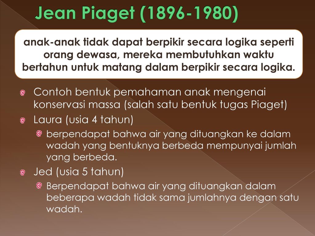 Jean Piaget ( )