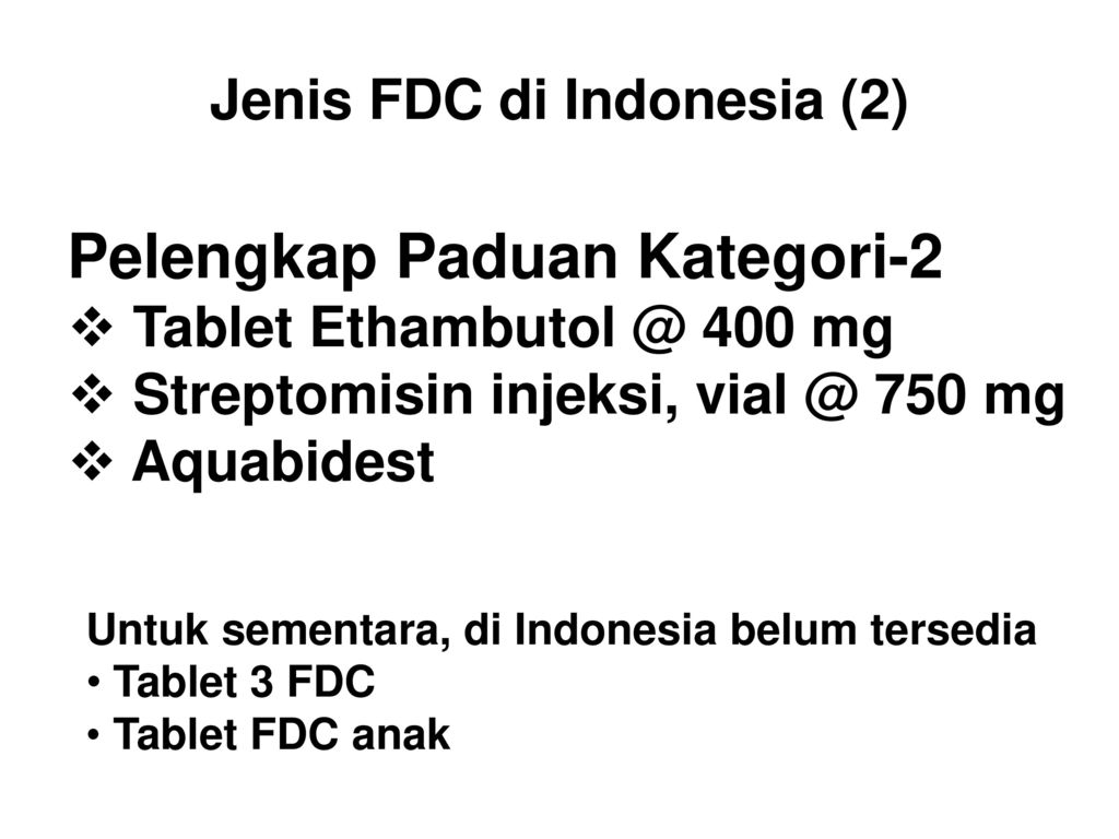 Jenis FDC di Indonesia (2)