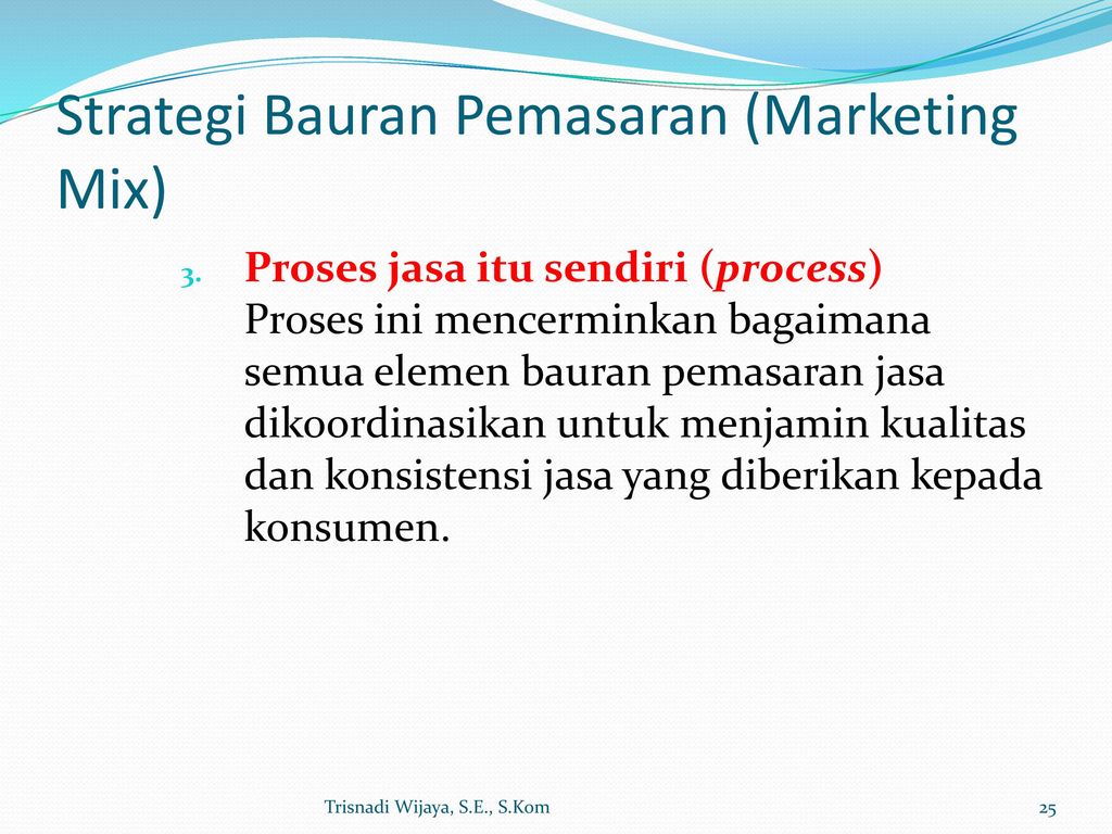Strategi Bauran Pemasaran (Marketing Mix)