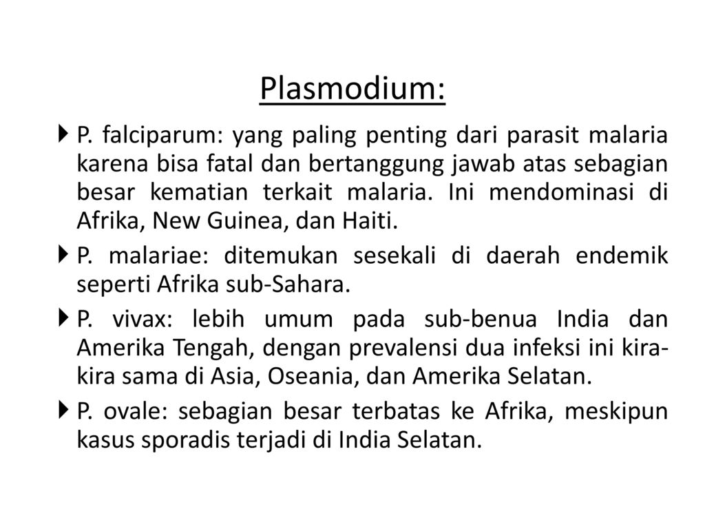 Plasmodium: