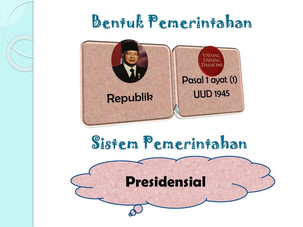 Bentuk Pemerintahan Sistem Pemerintahan Presidensial Republik