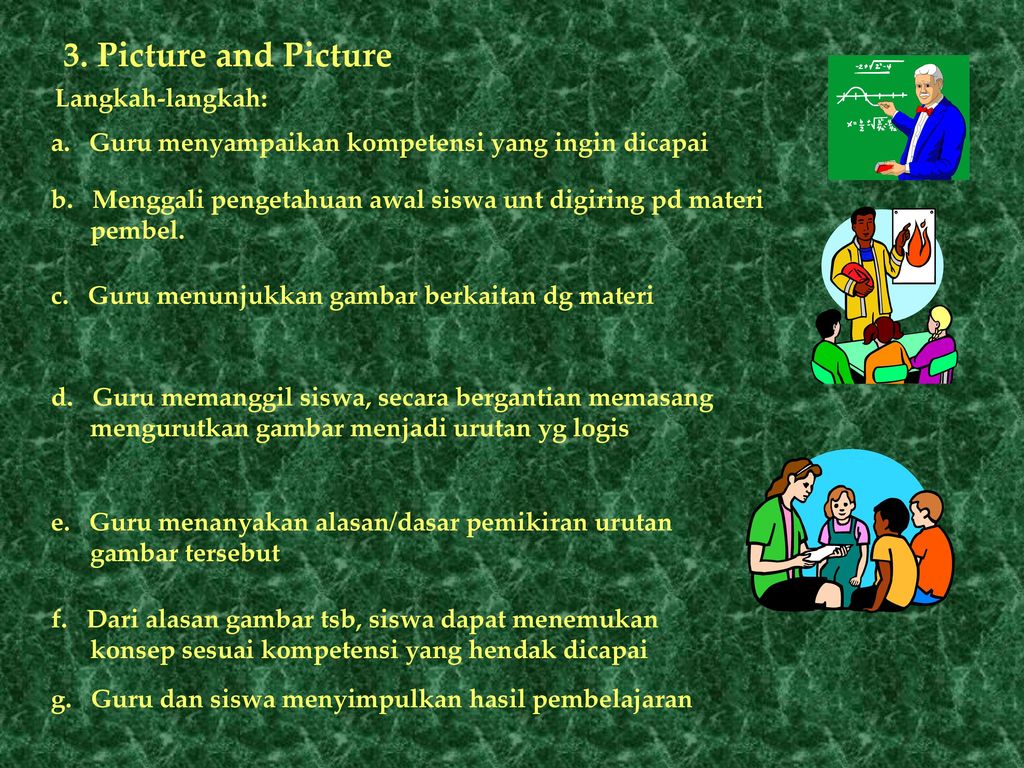 3. Picture and Picture Langkah-langkah: