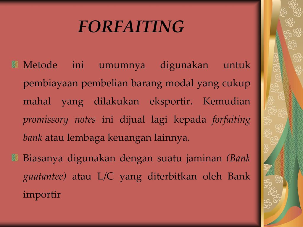 FORFAITING
