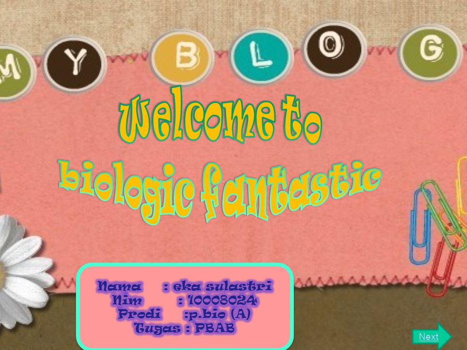 Welcome to biologic fantastic