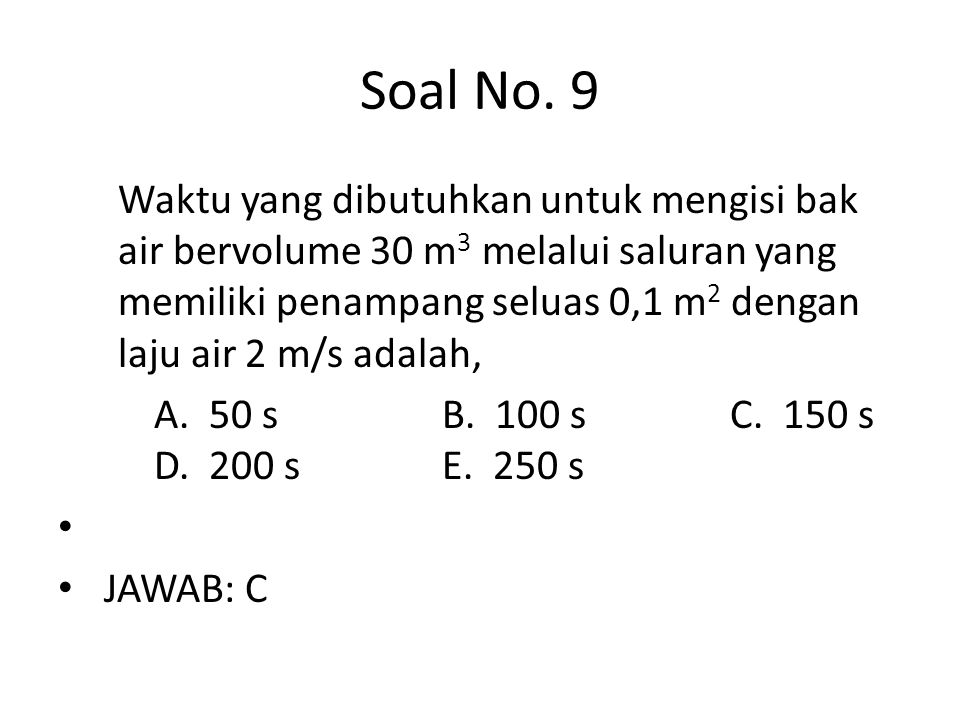 Soal No. 9