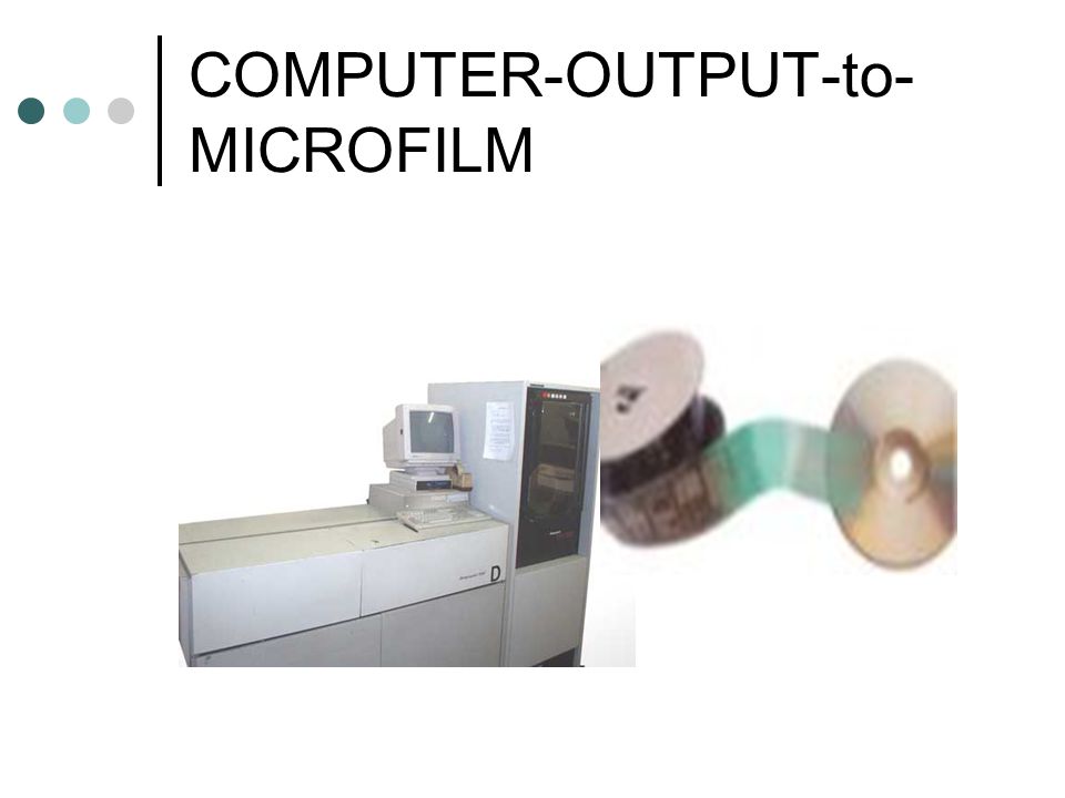 COMPUTER-OUTPUT-to-MICROFILM