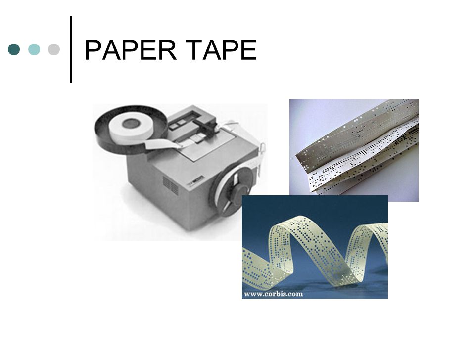 PAPER TAPE