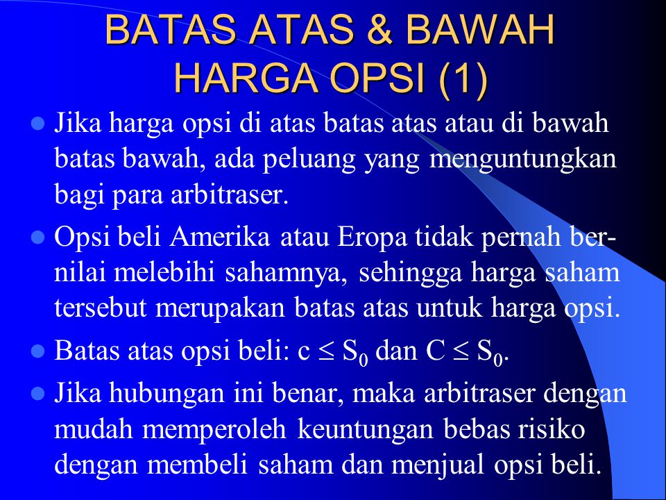 BATAS ATAS & BAWAH HARGA OPSI (1)