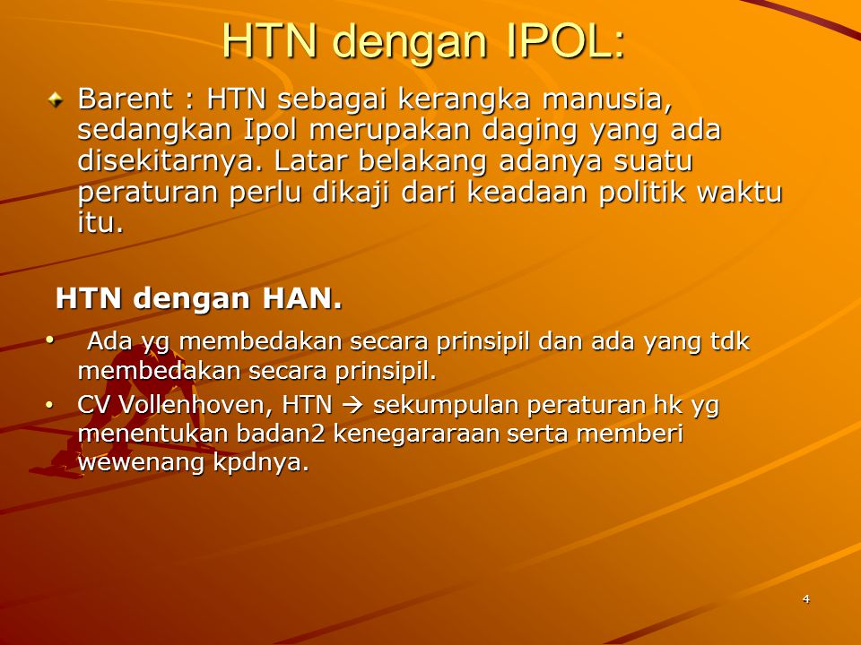 HTN dengan IPOL: