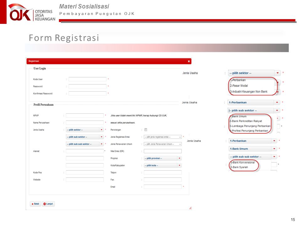 Form Registrasi
