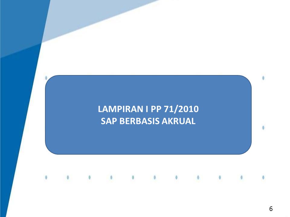 LAMPIRAN I PP 71/2010 SAP BERBASIS AKRUAL