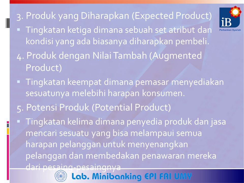 3. Produk yang Diharapkan (Expected Product)