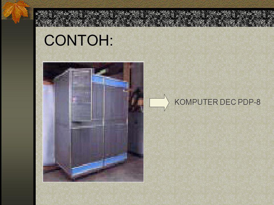 CONTOH: KOMPUTER DEC PDP-8
